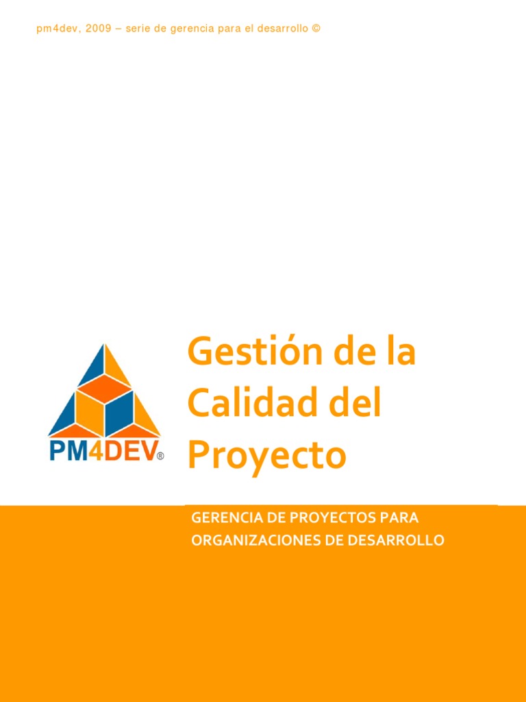 Gestion de La Calidad PDF | PDF | Gestión de la calidad | Calidad ...