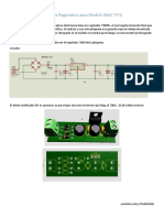 Regulador MP3 747d Plaqueta 5V 9V