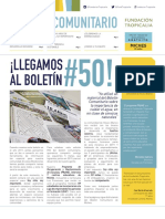 Boletín Comunitario 50: ¡Llegamos A La Edición 50!