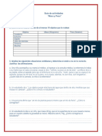 Actividad Práctica - Masa y Peso PDF