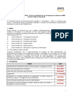 Chamada CNPQ AWS 32 2019 PDF