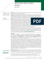 Prehospital Stroke Scales in Urban Environments