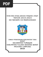 Contoh RKJM SD 2025-2028 Terbaru | PDF