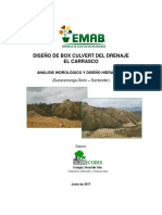 Analisis Hidrologico y Diseño Hidráulico Junio2017 PDF