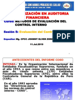 5 - Los Componentes Del SCI en Base Al COSO I, II y III PDF