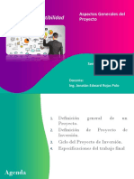 Sesion1 - Definición, Ciclo Del Proyecto de Inversion PDF