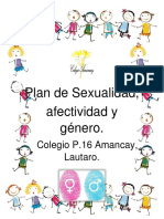 Plan de sexualidad y género para colegio en Lautaro, Araucanía