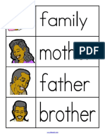 Family Word Wall 2 PDF