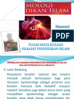 1. Konsep Espitemologi Pendidikan Islam Masruri.pptx