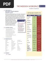 InDesign CC Shortcut Keys Guide | PDF | Keyboard Shortcut | Control Key