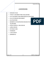 Itanium Processor Seminar Report