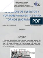 Seleccion de Insertos y Portaherramientas Iso