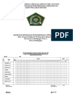 Daftar Hadir Mi Nurusshobah