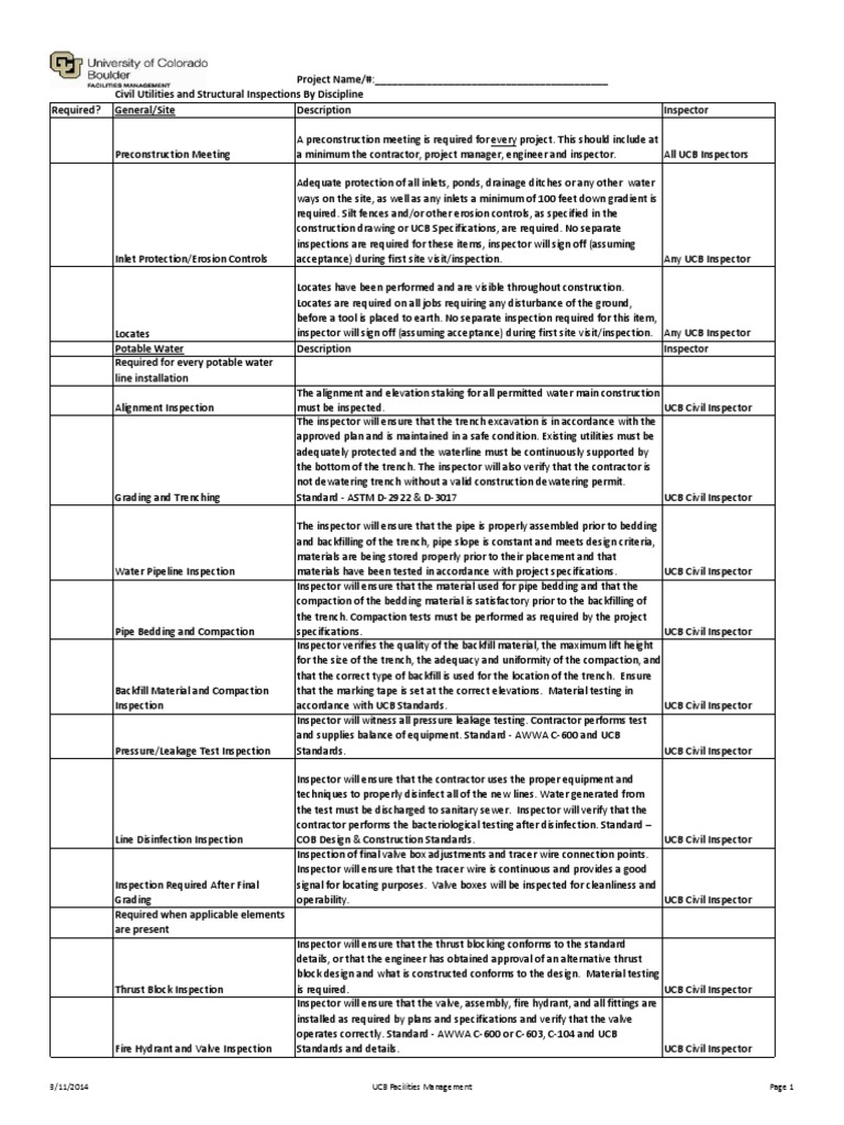 Construction Inspection Guidelines | PDF | Prestressed Concrete | Concrete