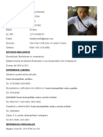 CURRICULUM VITAE Fredy