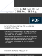 Descripción General de La Norma General IEEE-830