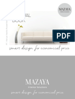 Manual Book Mazaya Interior