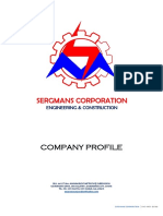 Sergmans Corporation Profile