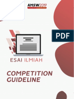 Guideline AMSW 2019 Essay