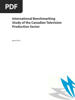 Nordicity - International Benchmarking Study of The Canadian Television Production Sector