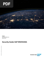 SAP BW4HANA Security Guide en