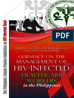 Guidance On The Management of HIV-infected Healthcare Workers in The Philippines 2017