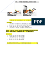 Rutina para Femoral - Gluteos PDF