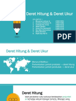 Deret Hitung & Ukur