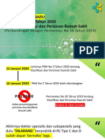 PERATURAN TERBARU Permenkes No 3 Tahun 2020 Tentang Klasifikasi Dan Perizinan Rumah Sakit