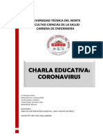 Charla Coronavirus