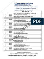 DME, Auto Project Titles1