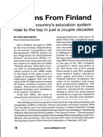 Lessons From Finland