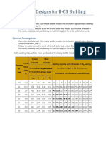 Connection Designs for B03