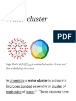 Water Cluster