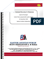 PT Paramitra Laporan Keuangan 2019
