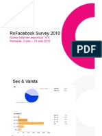 Facebook Survey 2010 Results