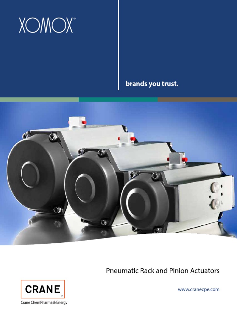 Xomox Pneumatic Actuator PDF | PDF | Actuator | Valve