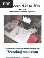 Manual de Gramática Japonesa