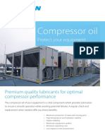 Compressor Oil - Service Product Flyer - ECPEN17-549 - English