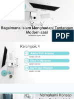 Bagaimana Islam Menghadapi Tantangan Modernisasi KELOMPOK PUTRI 4