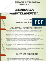 Schimbarea Psihoterapeutică