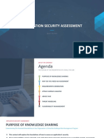 APPLICATION SECURITY ASSESSMENT - Draft - Ver01