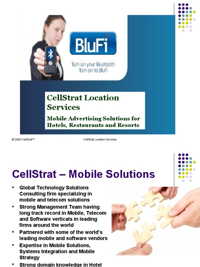 Hospitality CellStrat Bluetooth Advertising | PDF | Bluetooth | Advertising