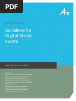 4A's-Guidelines For Digital Media Audits