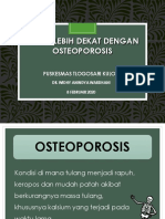 Penyuluhan Osteoporosis