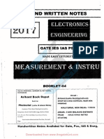 Measurement& Instruments PDF