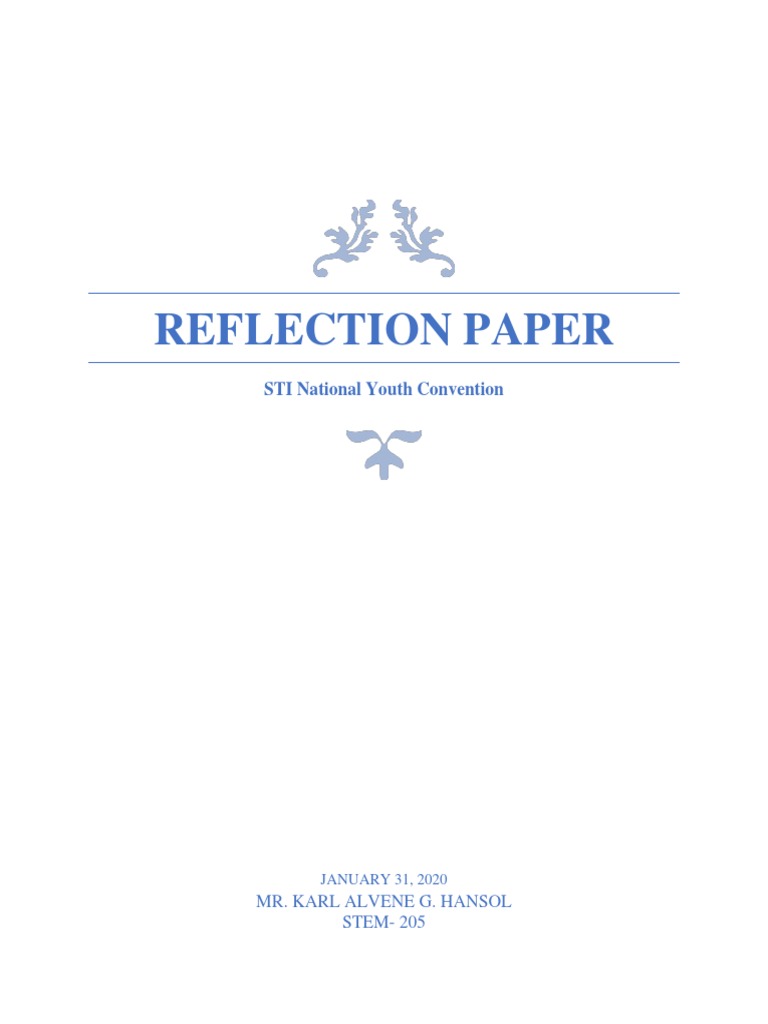 NYC Reflection Paper Hansol | PDF | Reason | Motivation