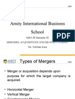 Forms of Mergers