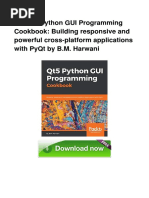 FULL PDF Qt5 Python GUI Programming Cook PDF