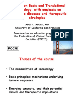 Lisbon 1. Introduction To The Immune System
